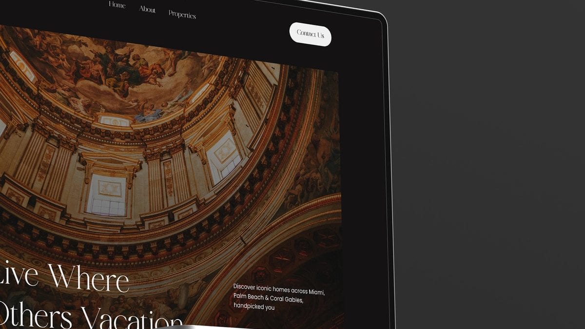Marquess Realty — A luxury brand presence for a property practice.